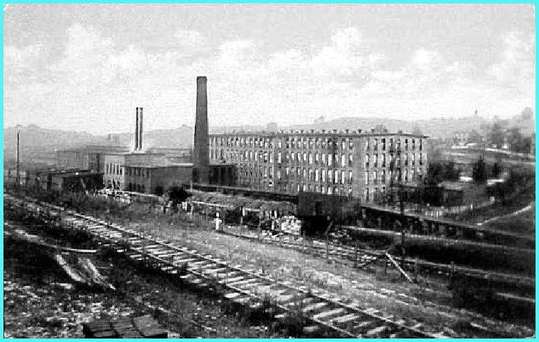Old view of Carroll Ave. - Leased plant